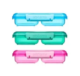 Sistema Lunch Small Split Delený desiatový box s 2 oddielmi 350 ml mix farieb (9414202415189)