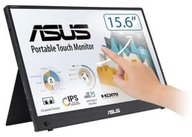 15.6" Asus ZenScreen MB16AHT čierna / Prenosný monitor / IPS / FHD 1920 × 1080 / dotykový / USB-C + HDMI / repro (MB16AHT)