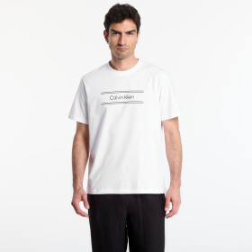 Tričko Calvin Klein Ss 20S Eu Spw Standard Graphic Tee Bright White L