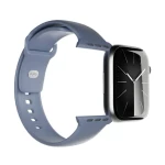 Puro Icon modrá / Silikónový remienok / pre Apple Watch 44/45/46/49 mm