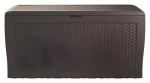 Keter Samoa Rattan 270 l hnedý / Záhradný box / Ratanový vzhľad (246962)