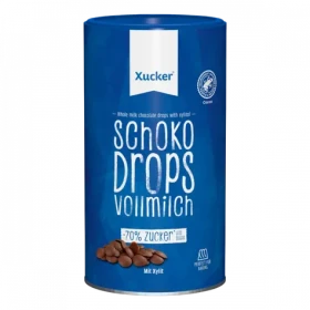 Celé mliečne čokoládové kvapky - Xucker (750 g) (37570-2-750g)