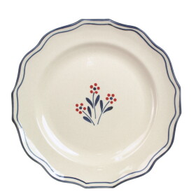 Strömshaga Tanier Esther Wildflower Blue Ø 28,5 cm