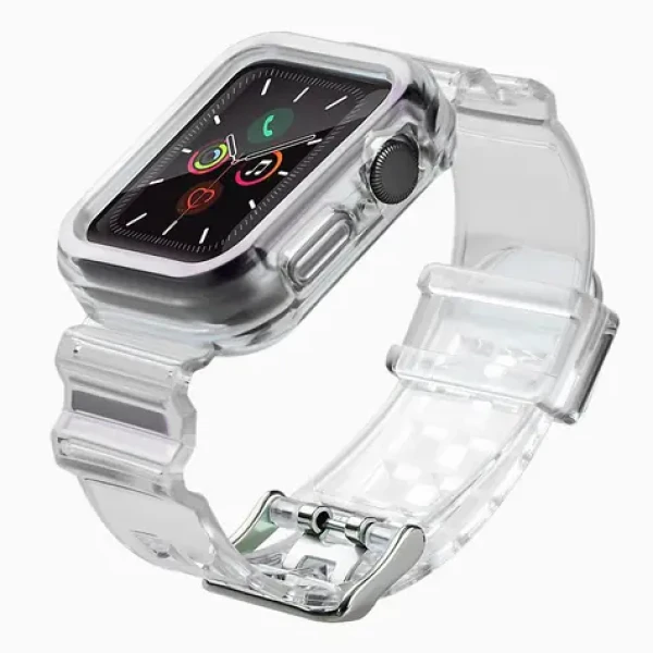 Hurtel Silicone Strap Set pre Apple Watch 38 mm čierna / Remienok