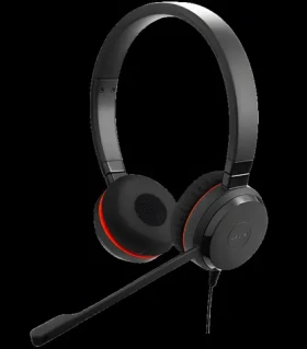 JABRA Evolve 30 II Stereo čierna / Stereo náhlavná súprava / mikrofón / 3.5 mm jack (14401-21)