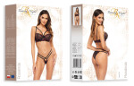 Dámsky erotický set Rosalinda - BEAUTY NIGHT FASHION černá S/M