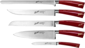 Berkel Elegance Sada kuchárskych nožov červená / 5ks (KEP5CS00SRRGB)