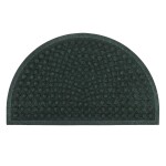 House Doctor Rohožka Half Round Green