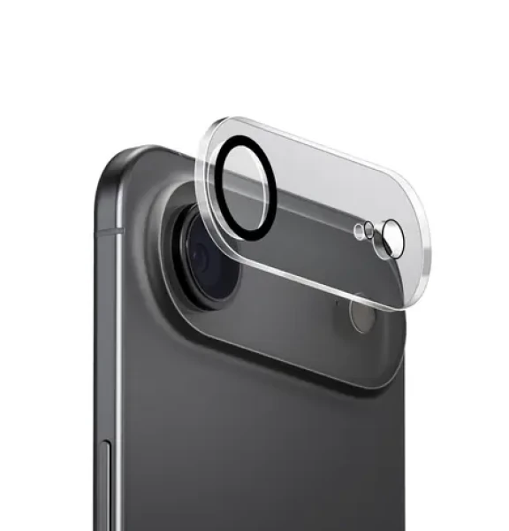 UNIQ OPTIX ClearShield FrameGuard ochranné sklo na šošovku fotoaparátu na iPhone Air, Crystal clear (8886463696767)