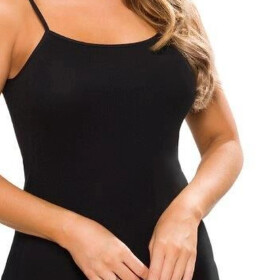 Dámske tielko Rita black plus - EMILI černá 3XL