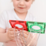 Connetix Connetix Tiles - Magnetická Stavebnica Dúhová Guličková Dráha 92 ks