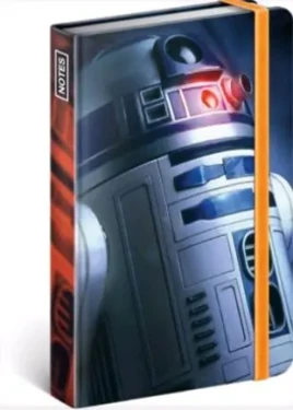 Presco Notes Star Wars - Blue linajkový 11 × 16 cm (A-3236)