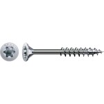 SPAX R 88091 Senkkopf/T-STAR TG 880910190060130 skrutka so zápustnou hlavou 6 mm 130 mm Torx, vnútorná korunka šesťhranná ocel glavanizované zinkom 100 ks; 0191010601305