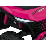 Mamido Elektrické autíčko RACING Road 2000 4x120W 24V ružové