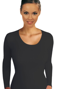 Dámska košieľka Emili black plus - EMILI černá XXL