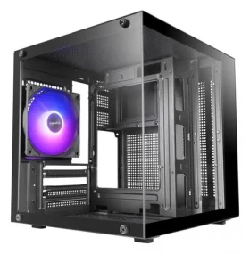 Tacens MARS MC-CUBE čierna / Počítačová skriňa / Mini Tower / mATX / Mini-ITX / 1x ARGB (TACMARS-MCCUBE)