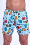 BOXERKY CLASSIC W/25 Modrá XL