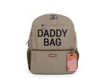 Childhome Prebaľovací batoh Daddy Bag Canvas Khaki / 40 x 20 x 47 cm (CWDBPKA)