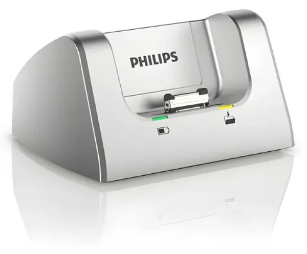 Philips ACC 8120 strieborná / Dokovacia stanica / diktafóny DPM6000, DPM7000, DPM8000, LFH2210 / USB (ACC8120)