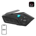 EJEAS E1PRO čierna / Handsfree slúchadlá na helmu / Bluetooth 5.1 / IP67 / USB-C (E1PRO)