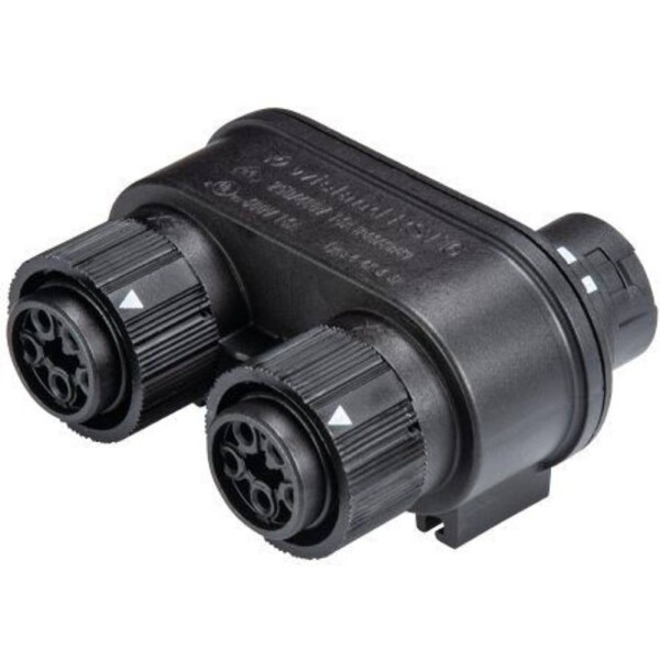 Wieland Electric RST16I5V 2P1 TGVG SW 46.050.1253.1 rozvádzač pre guľatý faston, 1 ks; 46.050.1253.1