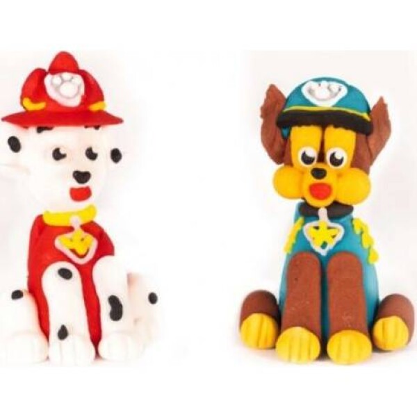 Cukrová figúrka Paw Patrol — Chase a Marshall, 3,5 × 6 cm - I LOVE CAKES - I LOVE CAKES