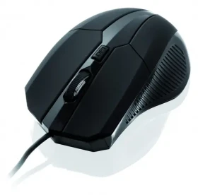 I005 čierna / Laserová myš / USB / 1600 DPI / 3 tlačidlá (imlaf005)