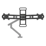 BakkerElkhuizen BE Universal Crossbar čierna / Rameno pre 2 monitory / VESA 75x75-100x100 / do 35" / nosnosť 8 kg (BNEBUC)