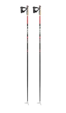 Bežecké palice Leki CC 450, Black/Red Dĺžka: 150