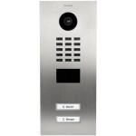 DoorBird D2102V LAN domové IP / video telefón vonkajšia jednotka, nerezová oceľ V2A (brúsená), 423870666; 423870666