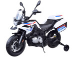 Mamido Veľká elektrická motorka BMW F850 GS na batériu pre deti PA0324