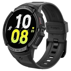 Spigen Rugged Armor Pre ochranný kryt pre Samsung Galaxy Watch 6 40mm čierna (ACS06501)