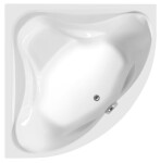 AQUALINE - DUNAJ rohová vaňa 150x150x48cm, biela G1350