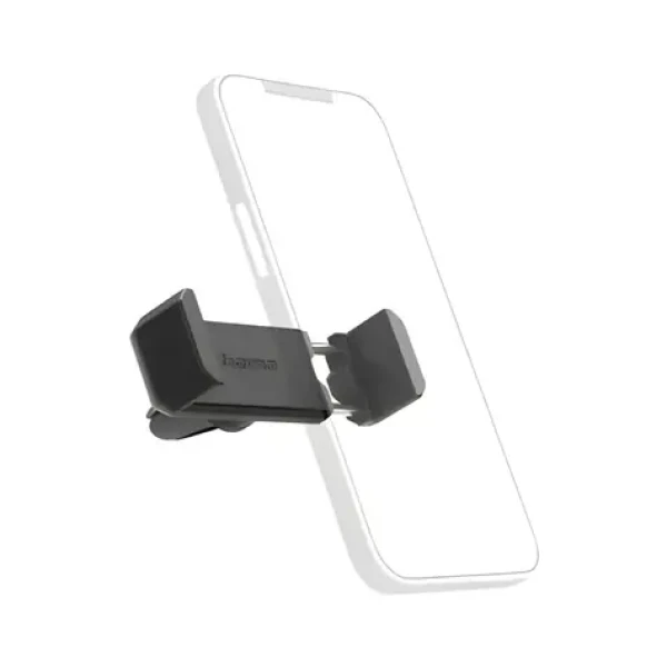 HAMA Compact čierna / Držiak mobilu do auta / do vetracej mriežky / otočný o 360° / šírka 5,5-8,5 cm