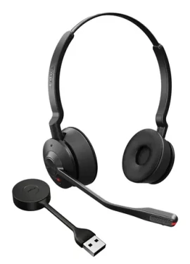 JABRA Engage 55 SE UC Convertible Link400A čierna / Slúchadlá / Stereofónne / Na uši / Nabíjacie stanice (9655-415-111)