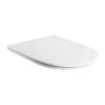 OMNIRES - OTTAWA COMFORT pomaly sklápacie toaletné sedátko k miske SILENT POWER™, matná biela OTTAWACSPDEBM