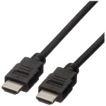 Roline green HDMI prepojovací kábel Zástrčka HDMI-A, Zástrčka HDMI-A 2.00 m čierna 11.44.5732 bez halogénov, krytie TPE HDMI kábel; 11445732