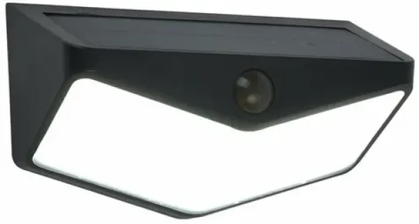 LUTEC Vonkajšie solárne LED svietidlo so senzorom pohybu / Vonkajšie svietidlo / Solárne / 500lm / 5000K / IP44 (6915101330)