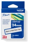 Brother TZE-M951 strieborná matná/čierna / Páska do tlačiarne štítkov / laminovaná / 24 mm / 8 m (TZEM951)