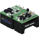 RECOM R2SX-2415-Tray DC / DC menič napätia 133 mA 2 W Počet výstupov: 1 x Obsah 1 ks; R2SX-2415-Tray