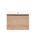 Kúpeľňová skrinka s umývadlom Naturel Savona 58x43x44, 8 cm dub halifax mat SAVONA60DH SAVONA60DH