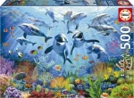 Educa Puzzle Zábava pod hladinou /500 dielikov/ od 11 rokov