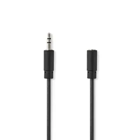 Nedis Stereo Audio kábel jack 3.5 mm (M) - jack 3.5 mm (F) 10.0 m čierna (CAGL22050BK100)