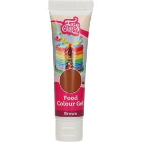 Gélová farba hnedá 30 g - FunCakes - FunCakes
