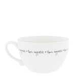 Bastion Collections Keramická miska s uchom na polievku Bon Appetit 450 ml