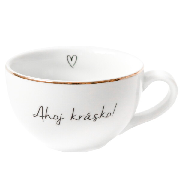 Bella Rose Porcelánový hrnček Ahoj krásko 300 ml - CZ