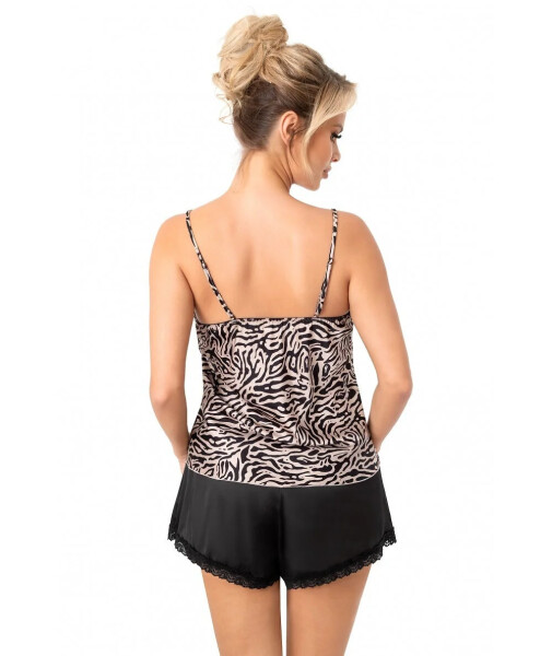 Pyžamo Donna Sheila 1/2 S-2XL černá XXL