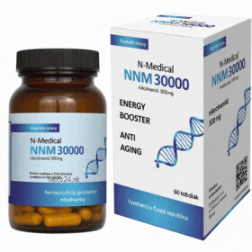 N-Medical NNM 30000 kapsúl nikotínamid 500 mg 60 ks