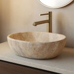 REA - Umývadlo na dosku Amelia SAVANA MATT REA-U3000