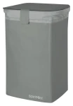 Spirella CLASSIC L kôš na bielizeň 50 L šedá / polyester / uzatvárateľný